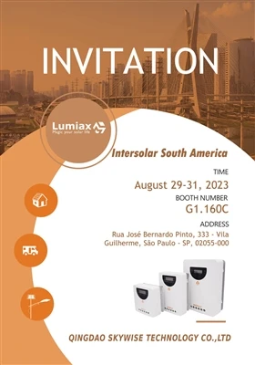 Lumiax Solar — Intersolar South America (Sao Paulo, Brazil)