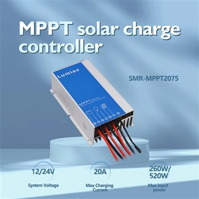 20amp Waterproof MPPT Solar Panel Controller
